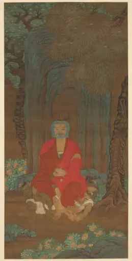 Shakyamuni under the Bodhi Tree, by Unknown