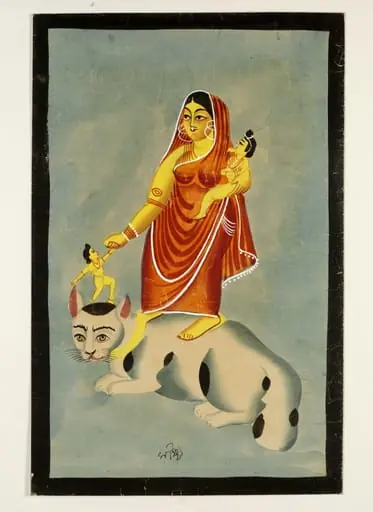 Shashthi, by Unknown, 1885