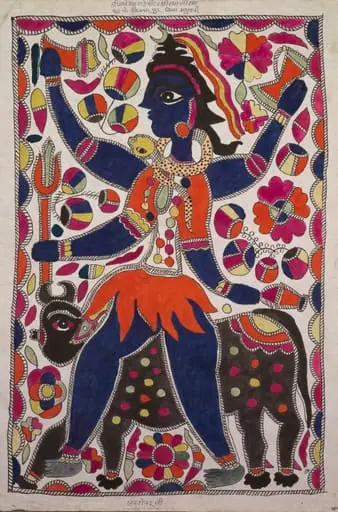 Shiva and Nandi, by Unknown