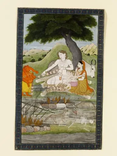 Shiva, Ganesh and Kartikeya, by Unknown