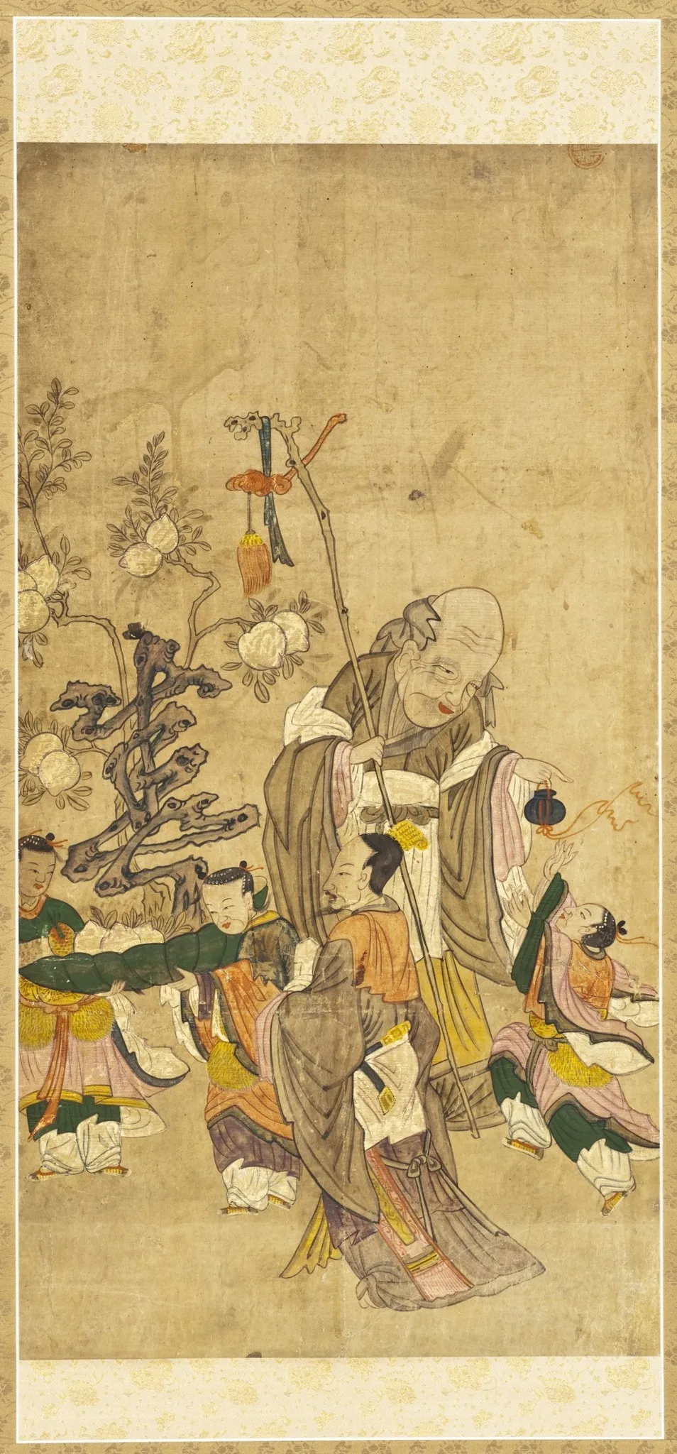 Shoulao (Sunoin), God of Longevity, by Unknown, unspecified, 1750