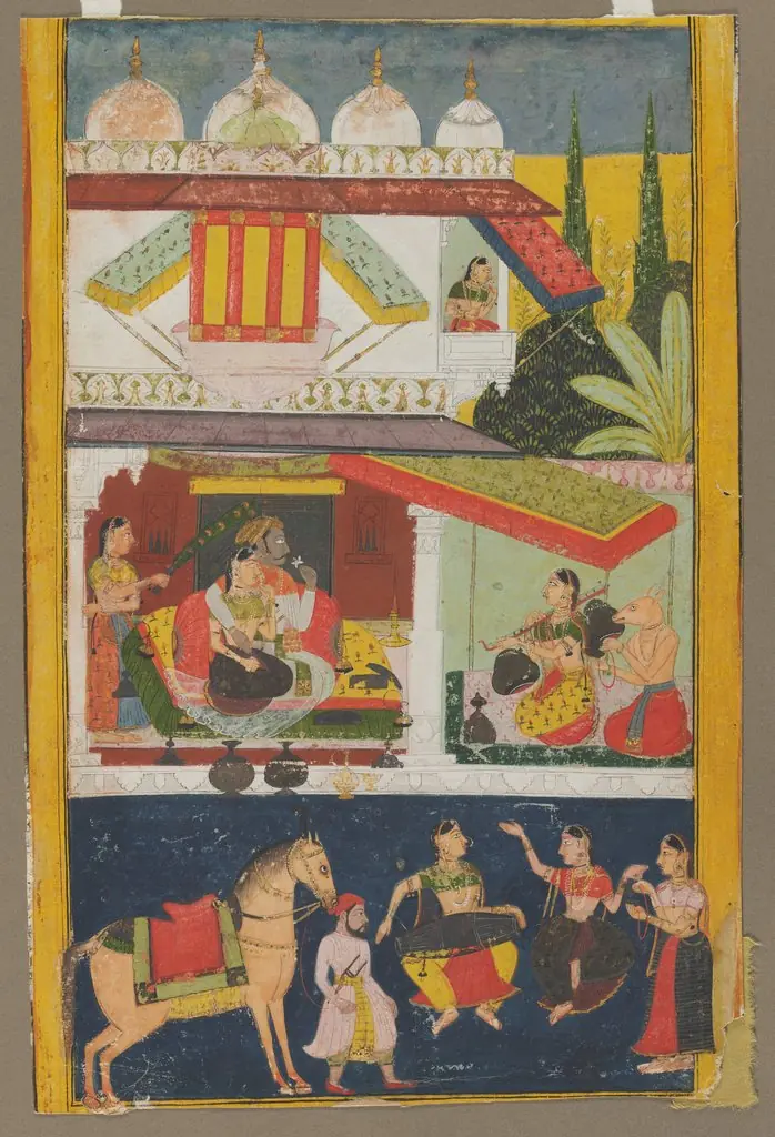 Shri Raga, from a Ragamala, by Unknown