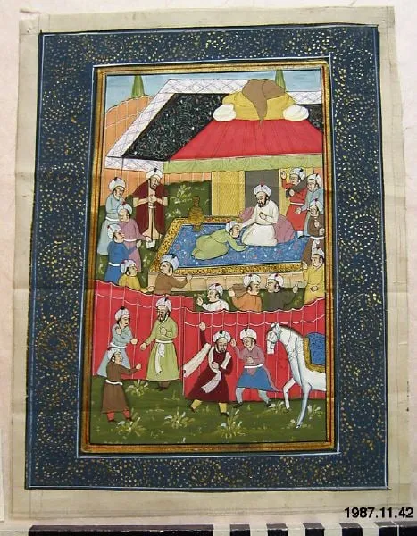 Side-painting, painting,, by Unknown, paint, 1850