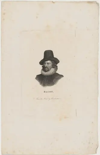 Sir Francis Bacon, by Unknown