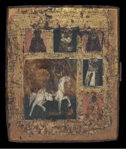 Six Saints, by Unknown