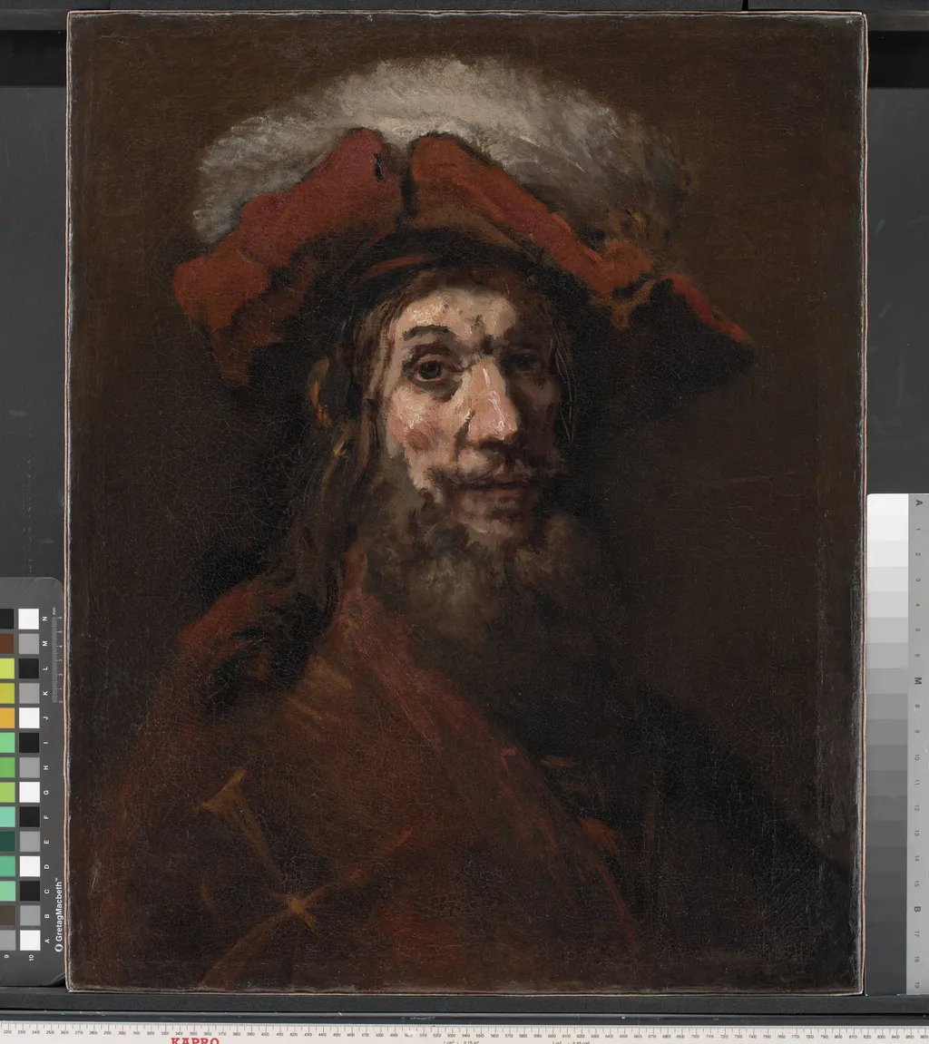 Sketch for The Knight with the Falcon, known as "The Crusader", by Unknown, 1650