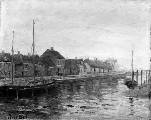 Skibbroen i Ribe, by Unknown