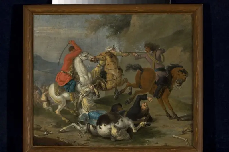 Skirmish between the Poles and the Swedes during the Northern War (1700–1718), by Unknown