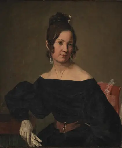 Skuespilleren Anna Nielsen, by Unknown
