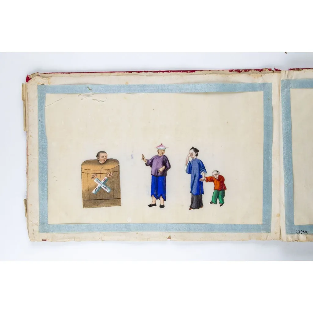 Slika Kaznjenec v sodu, by Unknown, unspecified, 1850