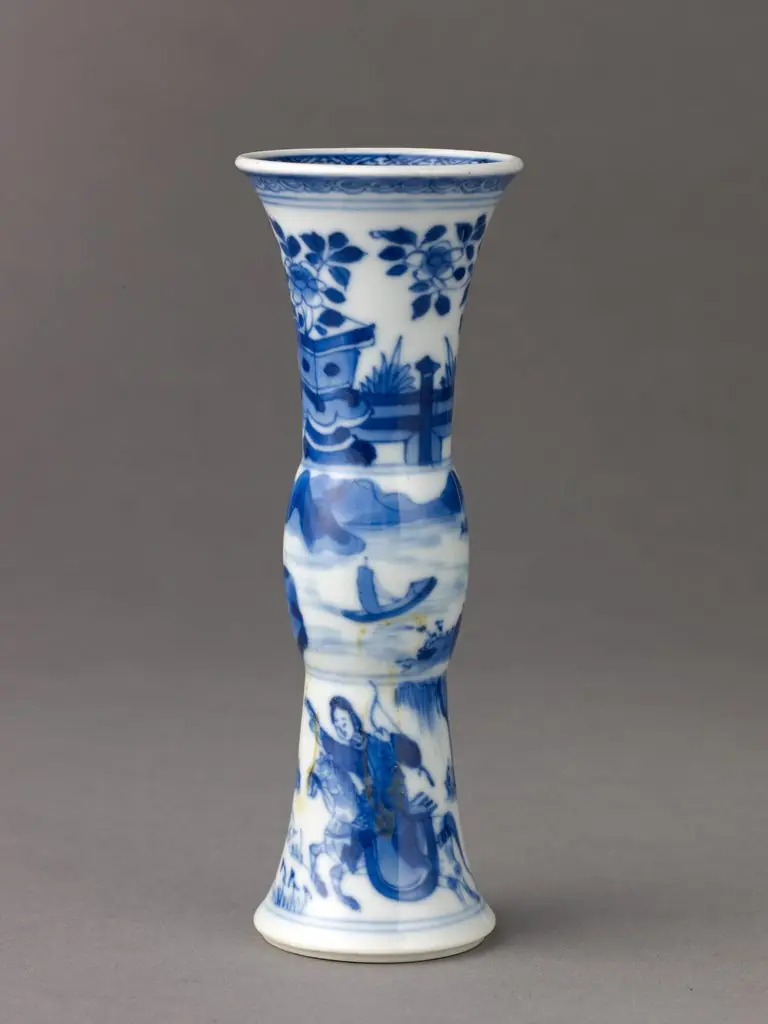 Small vase, by Unknown, 1696
