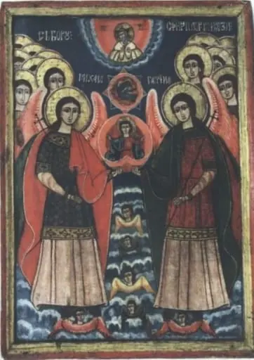 Soborul Sfinților voievozi, by Unknown
