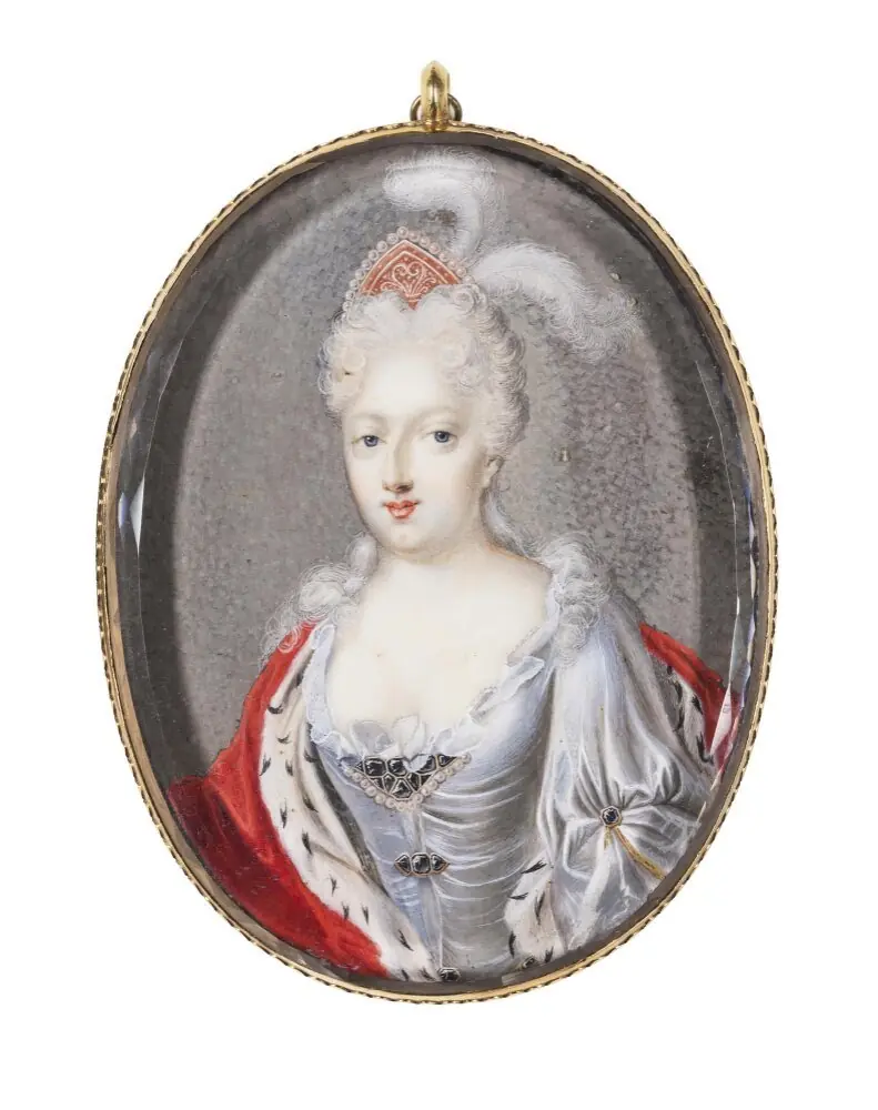 Sofia Charlotta Karolina (1678-1749), prinsessa av Hessen-Kassel, gift hertiginna av Mecklenburg-Schwerin, by Unknown