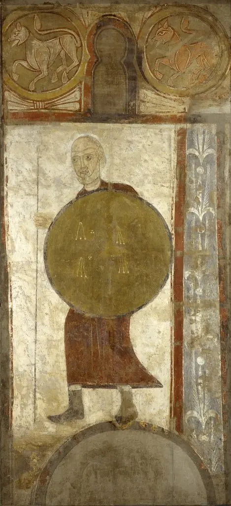 Soldier. Hermitage of San Baudelio. Casillas de Berlanga (Soria), by Unknown