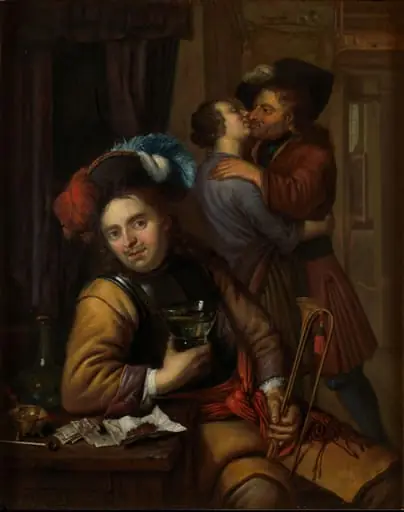 Soldier Scene, by Unknown
