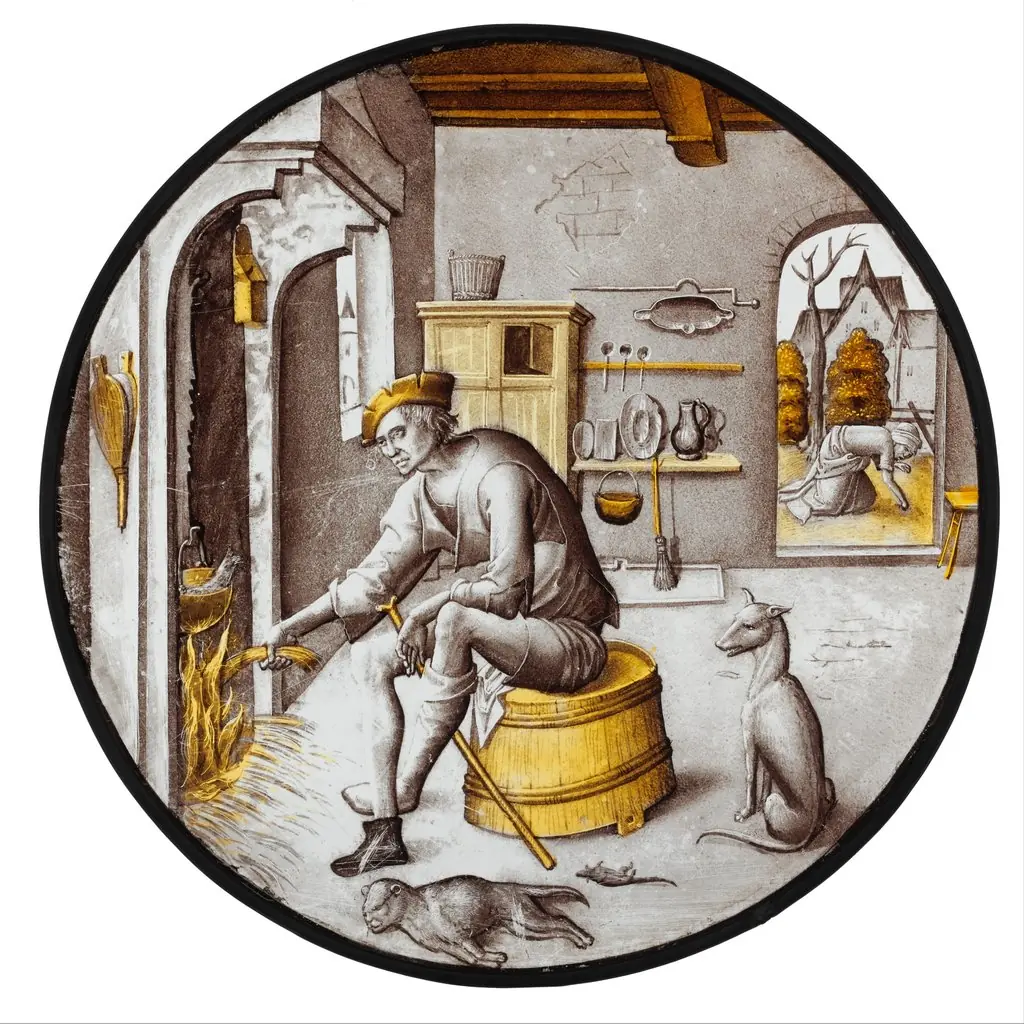 Sorgheloos ("Carefree") in Poverty, by Unknown