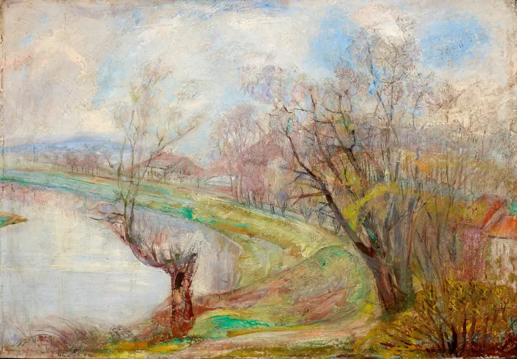 Spring in Krakow, by Unknown