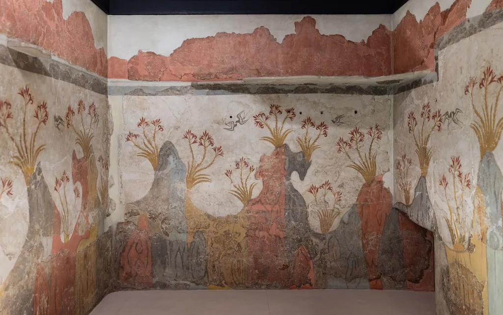 Spring (mural), by Unknown, unspecified, 1850