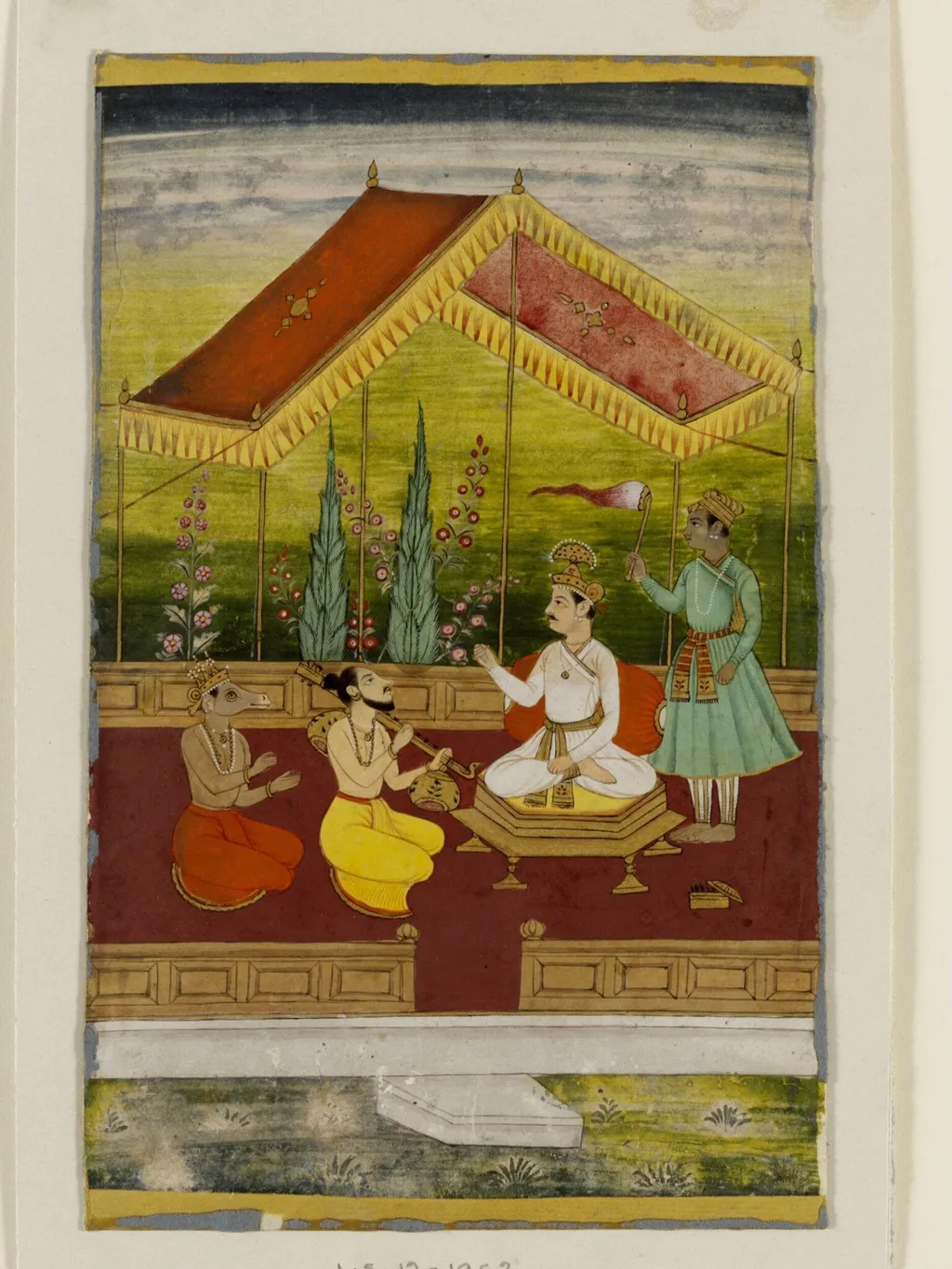Sri Raga, by Unknown, paint, 1700