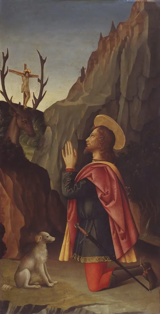 St. Eustace, by Unknown