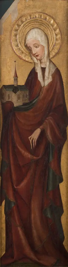 St Hedwig of Silesia. The wing from the altar retable from Trzebunia, by Unknown