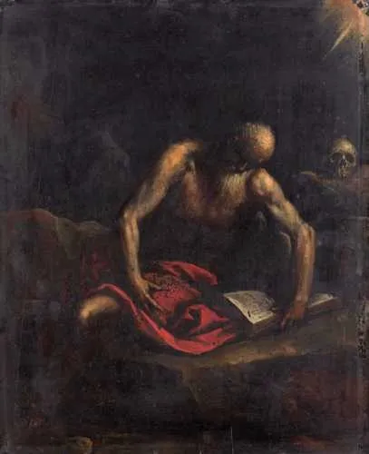 St. Hieronymus, by Unknown, unspecified