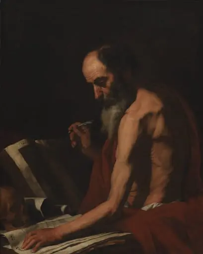 St Jerome, by Unknown