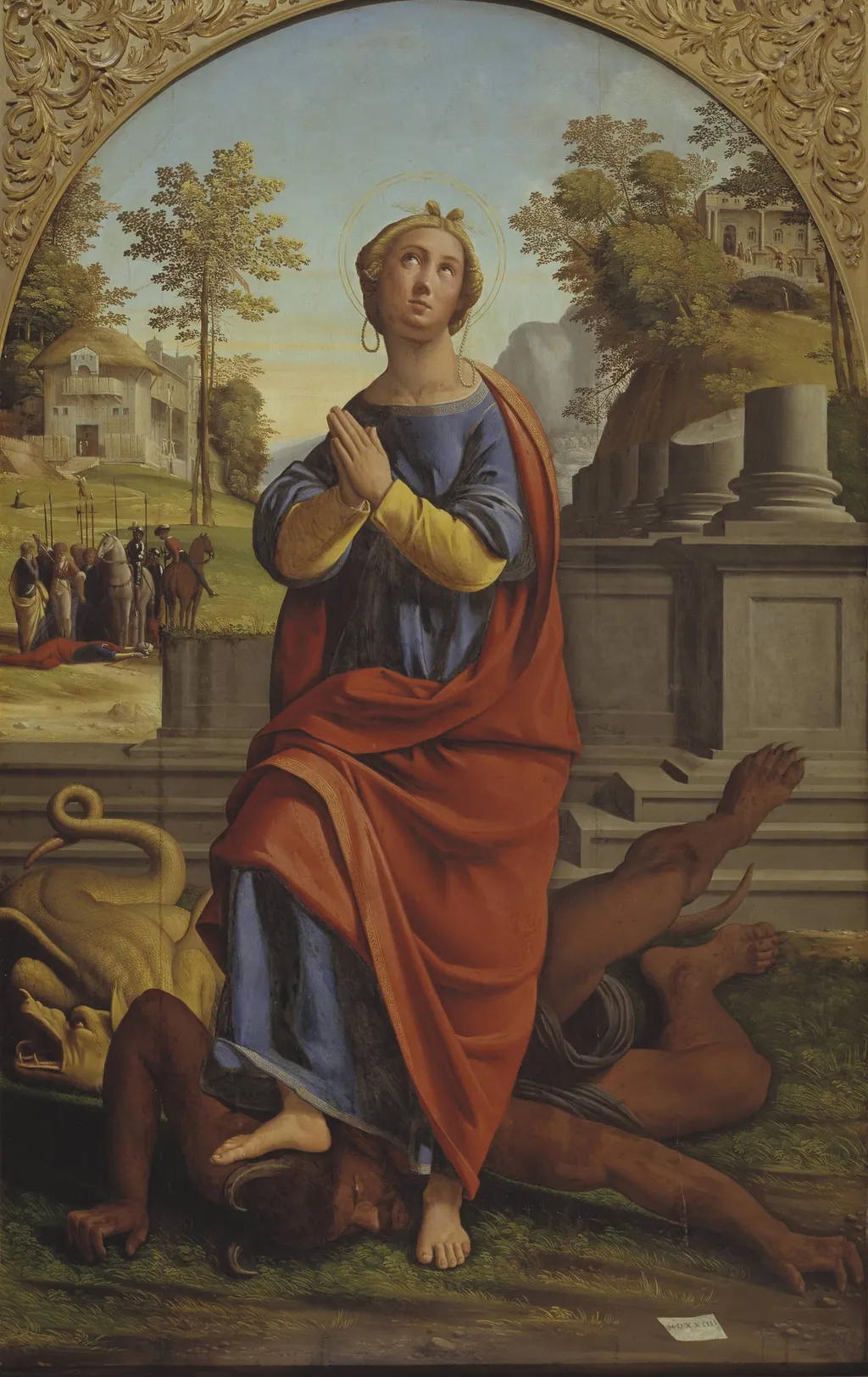 St Margaret, by Unknown, 1524
