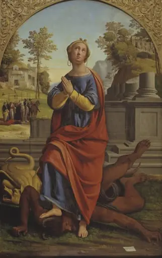 St Margaret, by Unknown