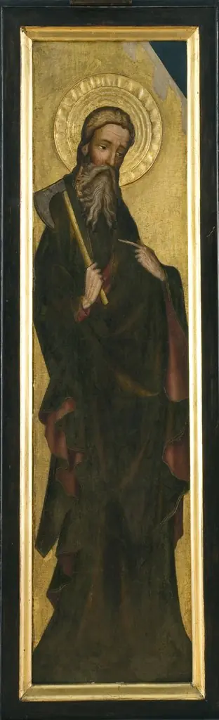 St Matthias. The wing from the altar retable from Trzebunia, by Unknown