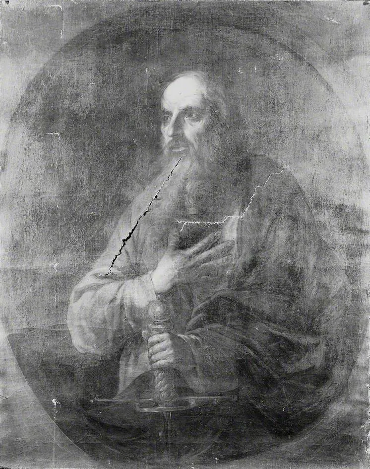 St Paul, by Unknown, oil, 1690