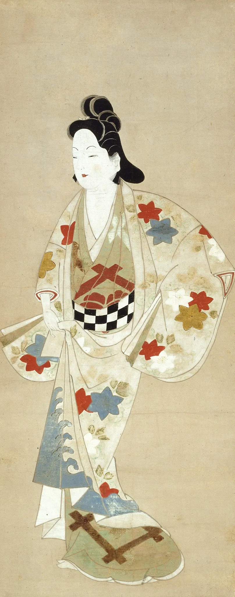 Standing Beauty, by Unknown, unspecified, 1667