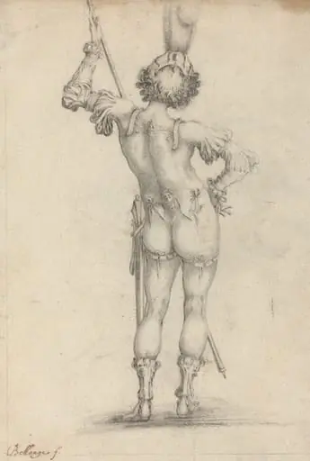 Standing Figure [recto], by Unknown