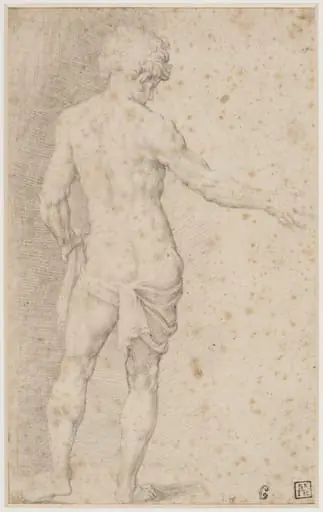 Standing Male Figure, by Unknown