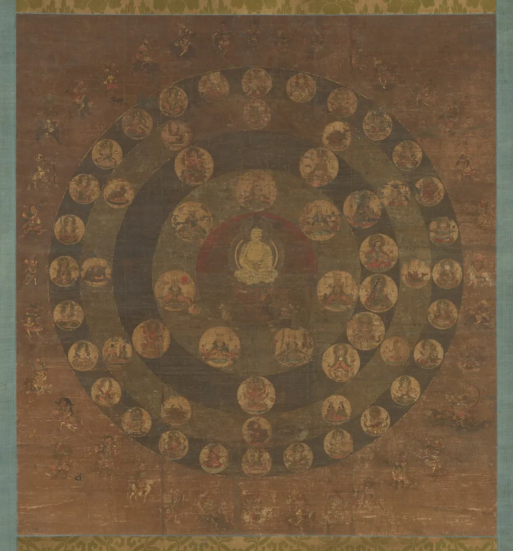 Star Mandala, by Unknown, unspecified, 1300