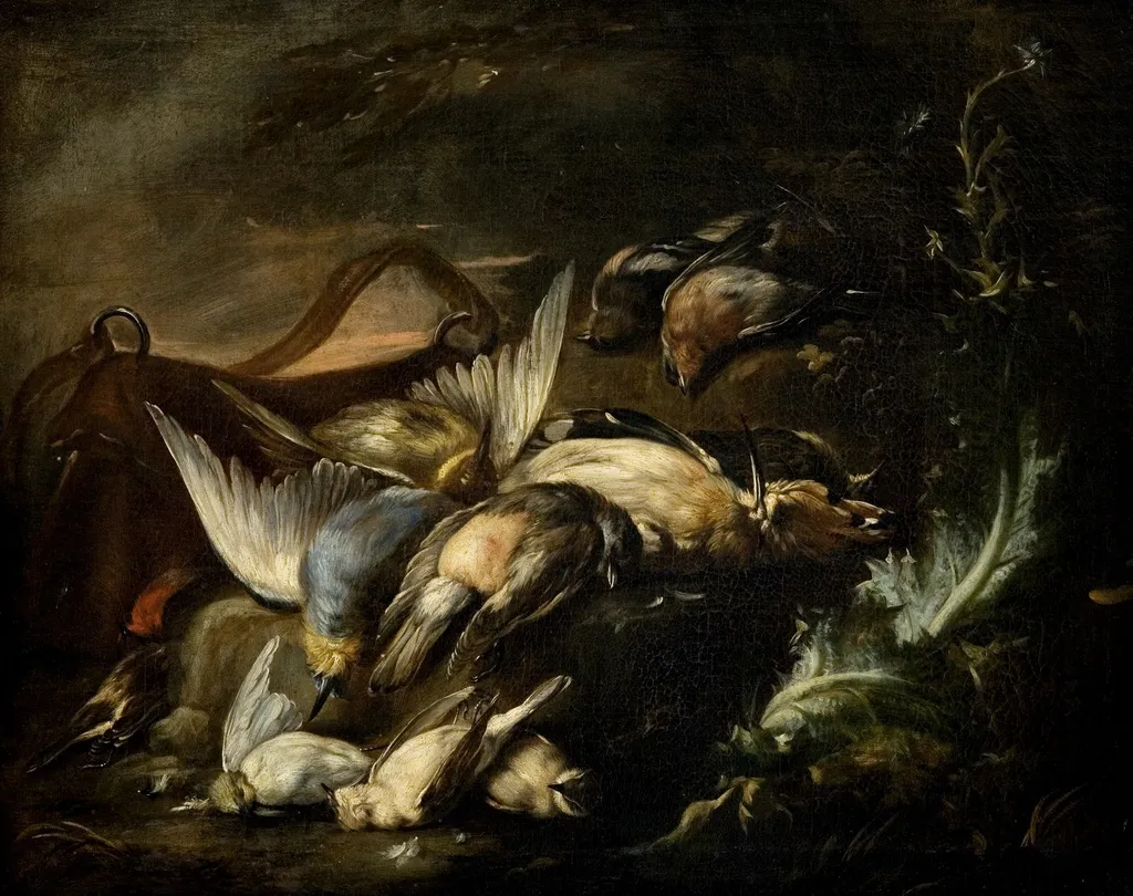 Still Life, by Unknown, oil, 1750