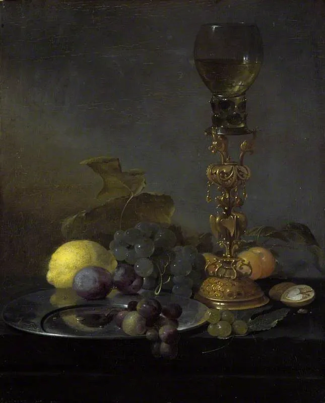 Still Life, by Unknown, oil, 1650