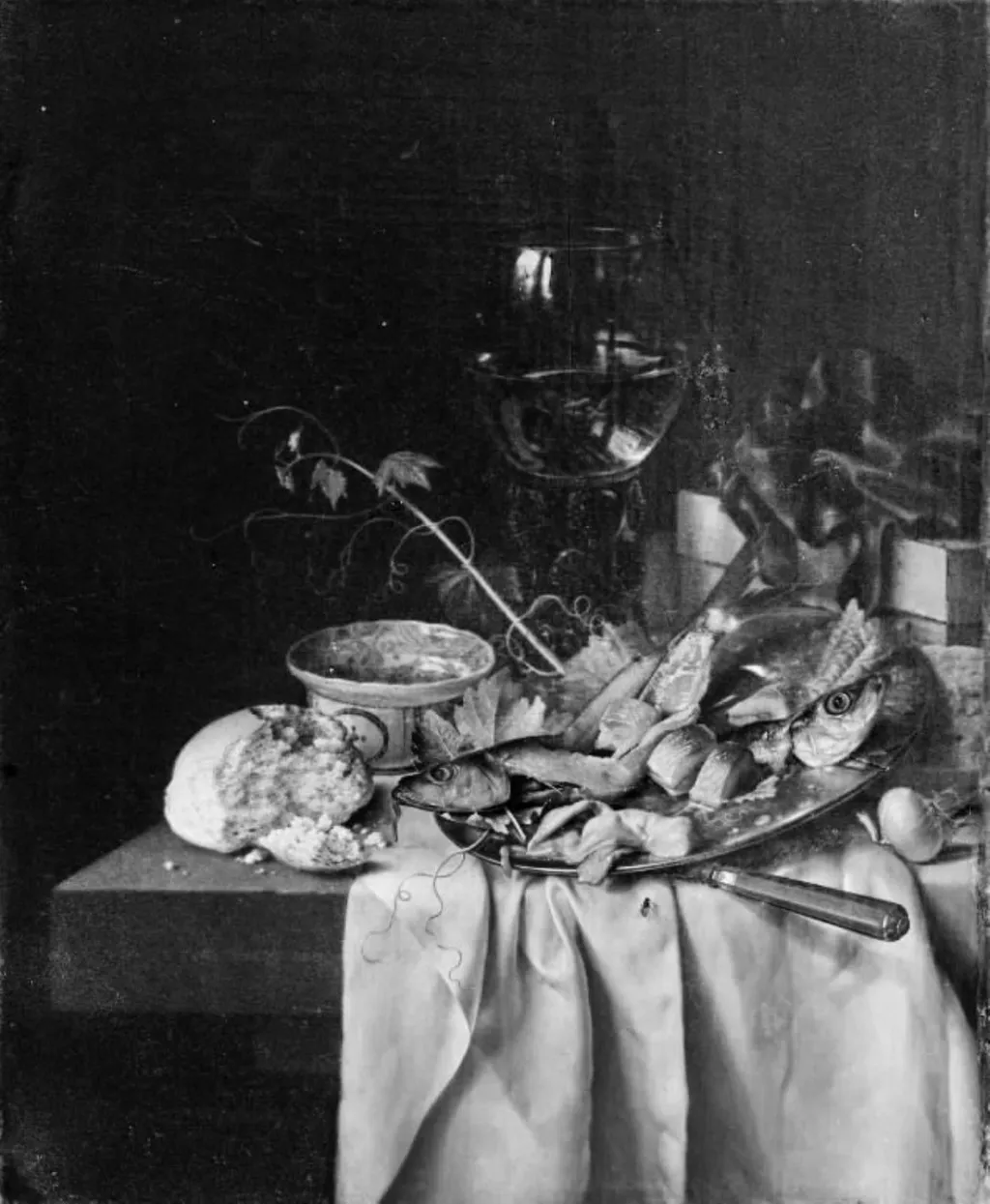 Still Life, by Unknown, unspecified, 1669