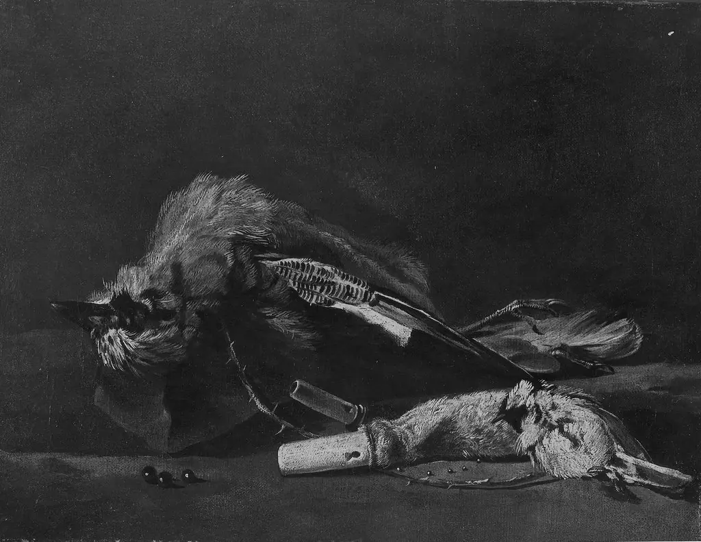 Still Life: Dead Birds, by Unknown