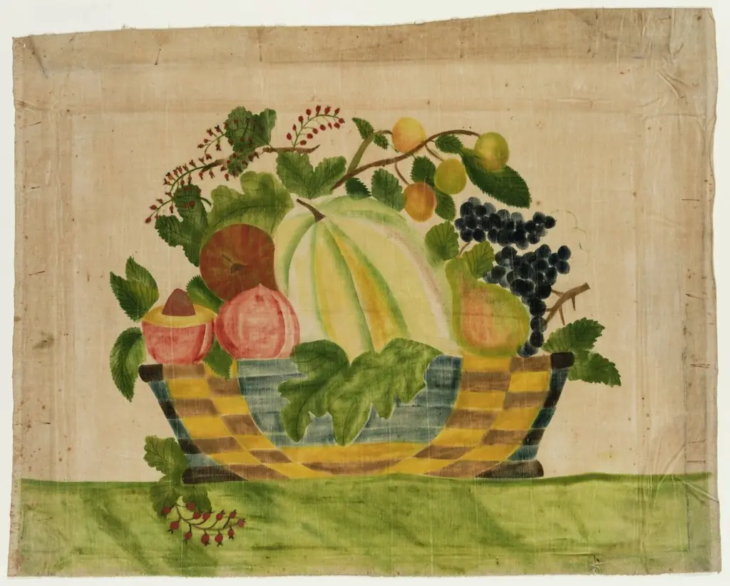 Still Life with Fruit, by Unknown, 1825
