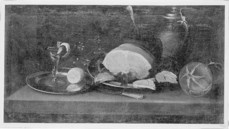 Stillleben auf einem Tisch, by Unknown, unspecified, 1670