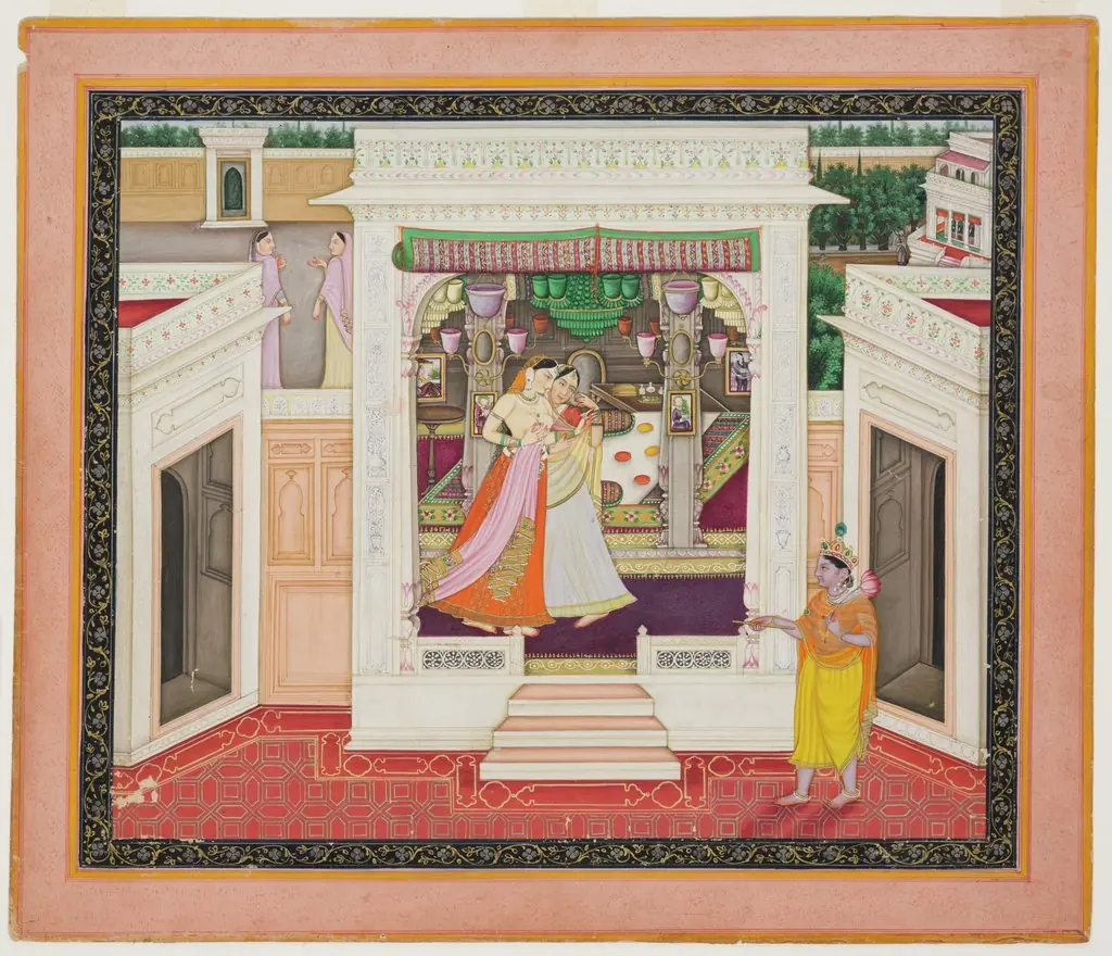Story of Krishna and Radha, by Unknown
