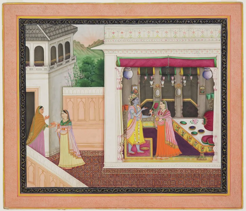 Story of Krishna and Radha, by Unknown