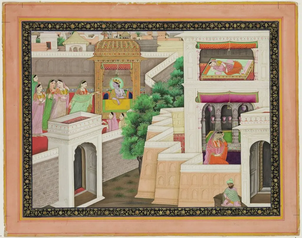 Story of Krishna and Radha, by Unknown