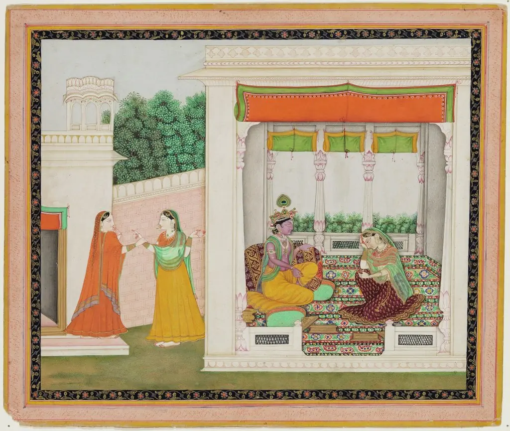 Story of Krishna and Radha, by Unknown
