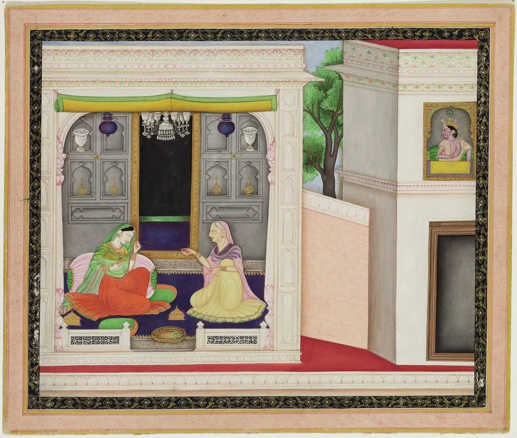 Story of Krishna and Radha, by Unknown