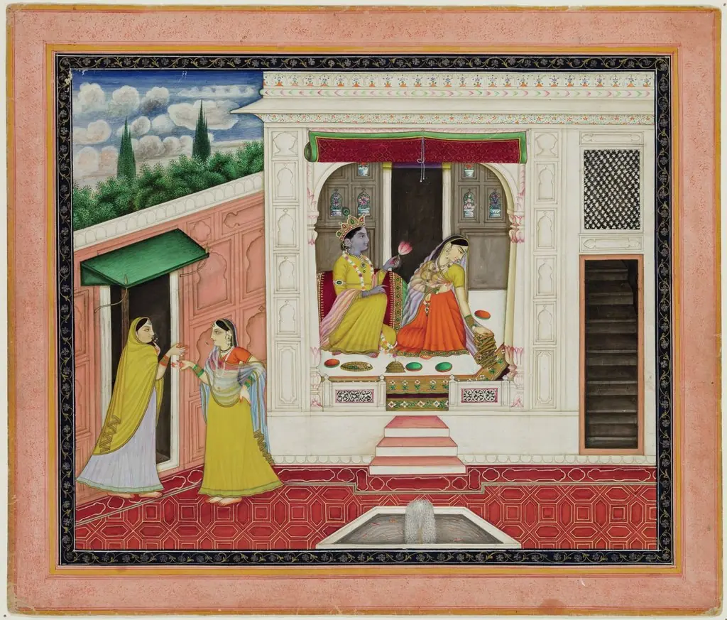 Story of Krishna and Radha, by Unknown