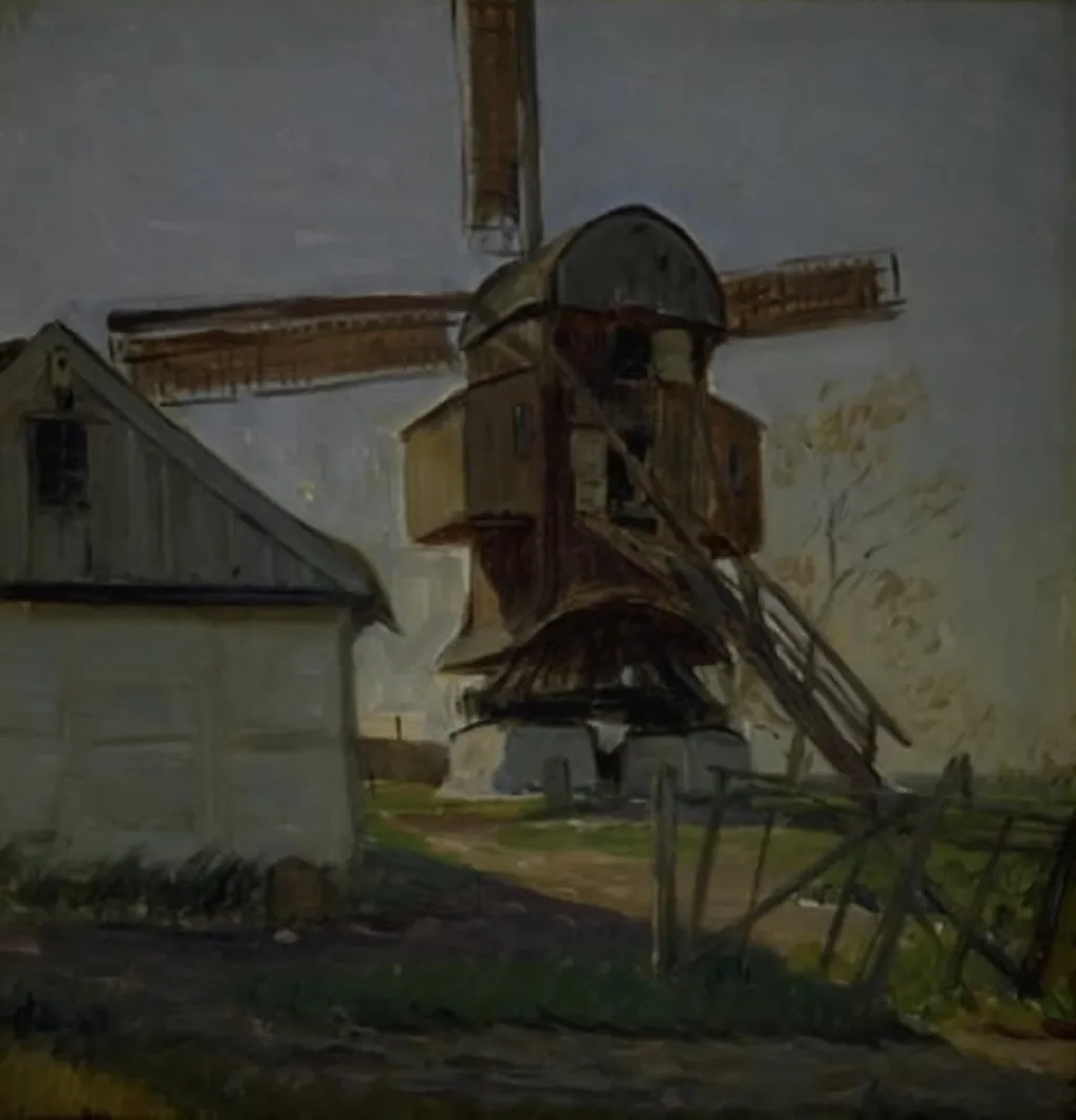 Stubmølle ved Køge, by Unknown, 1898