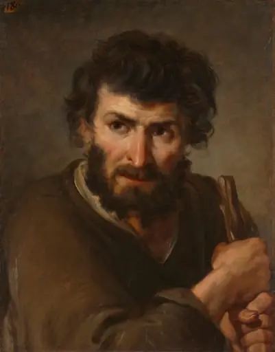 Study of a Shepherd, by Unknown