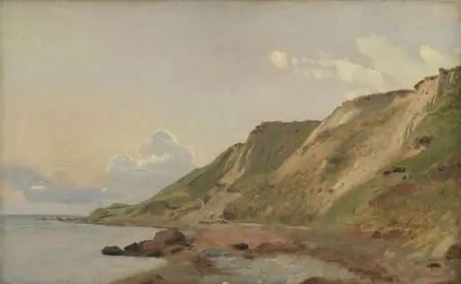 Study of Cliffs at the South Coast of Refsnæs, by Unknown
